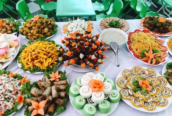 Thực đơn các món ăn tiệc sinh nhật ngon tổ chức tại nhà